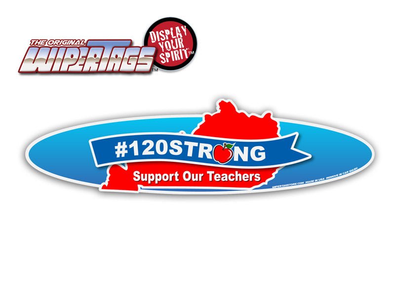Kentucky #120STRONG Teachers WiperTags - Angler's Pro Tackle & Outdoors