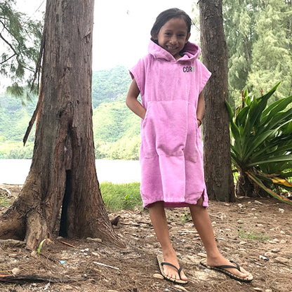 COR Surf Kids Changing Towel Poncho - Solid Colors