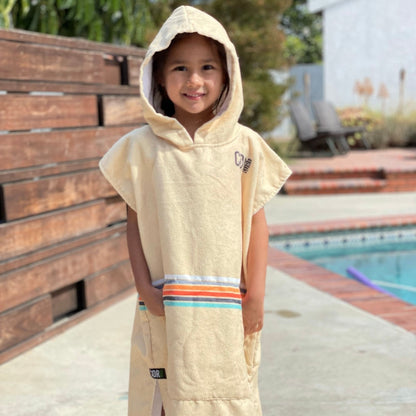 COR Surf Retro Sand Changing Towel Poncho - Kids (Small)