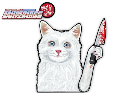 Killer Kitty with a Knife WiperTags - Angler's Pro Tackle & Outdoors