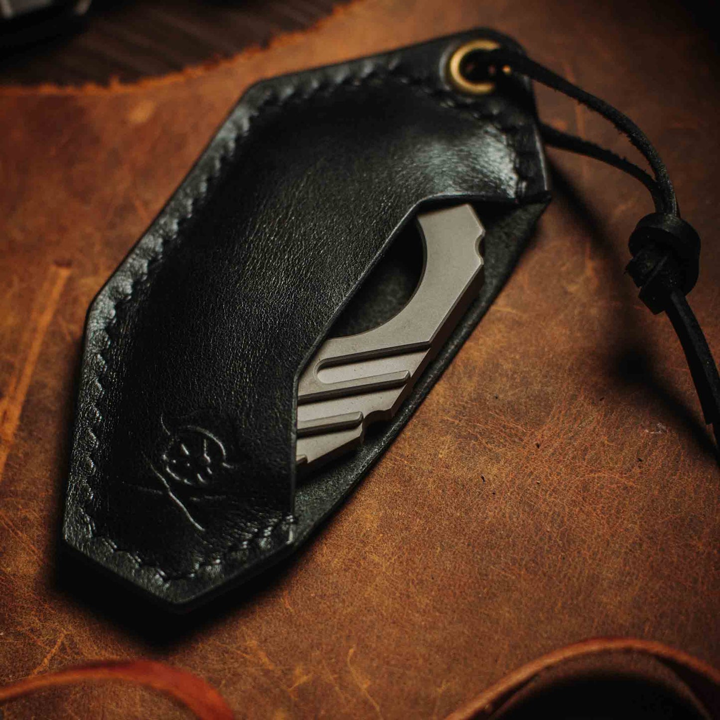 Pirate Goods Pharaoh Bottle Opener Holder - King’s Pocket | Leather Case | Pharaoh Accessory