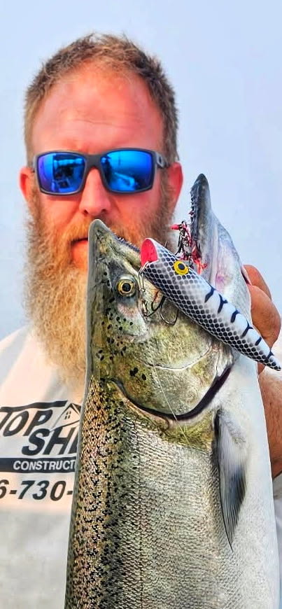 Ice Strong Outdoors - Killer Fish - Rattling TROLLING PLUG UV - NEW 2026 Colors Just Released!