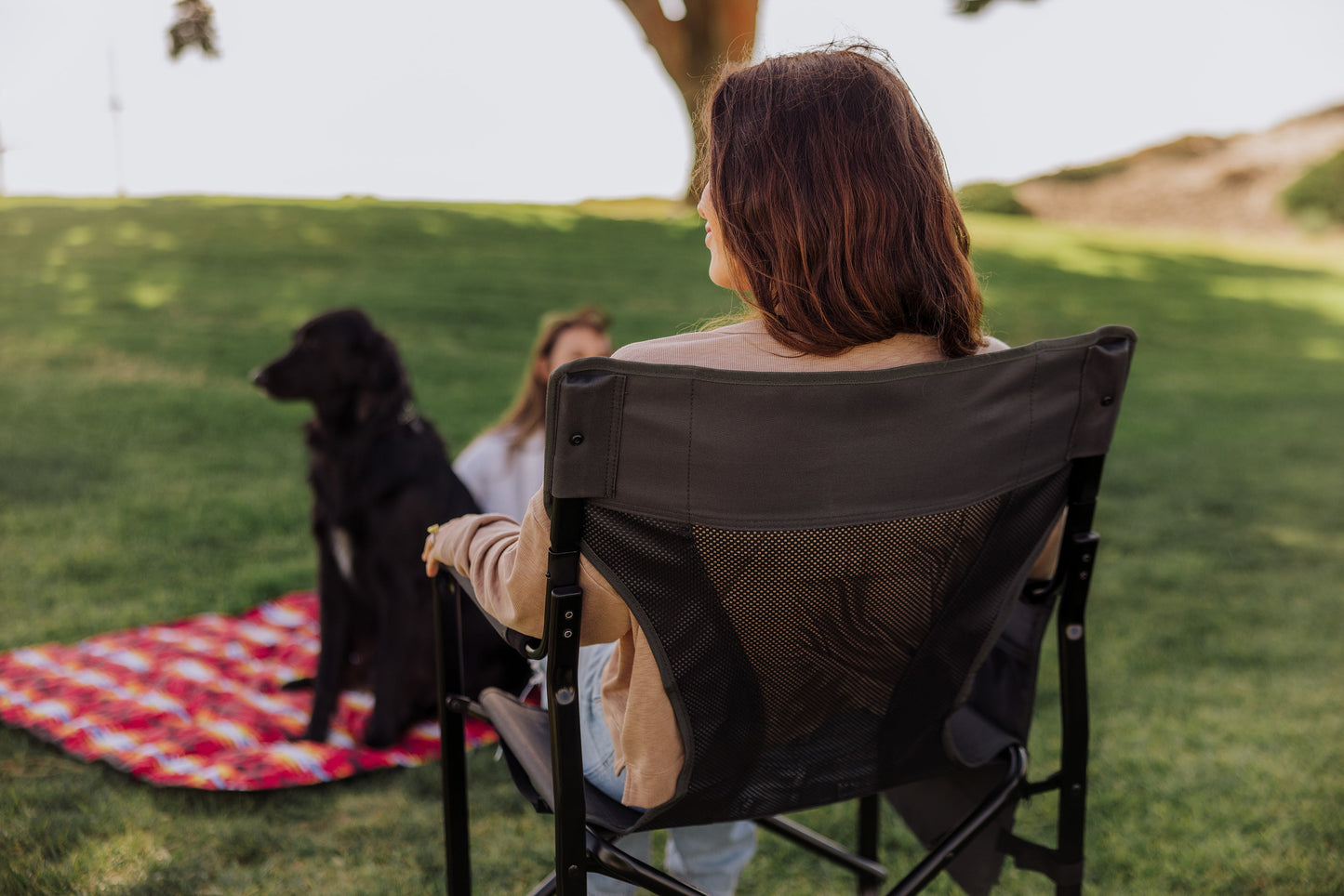 Picnic Time Woodland Rocking Camping Chair