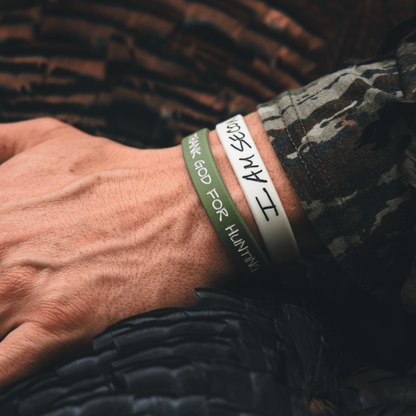 KLUK (3 Pack) Thank God For Hunting Bracelet - Angler's Pro Tackle & Outdoors