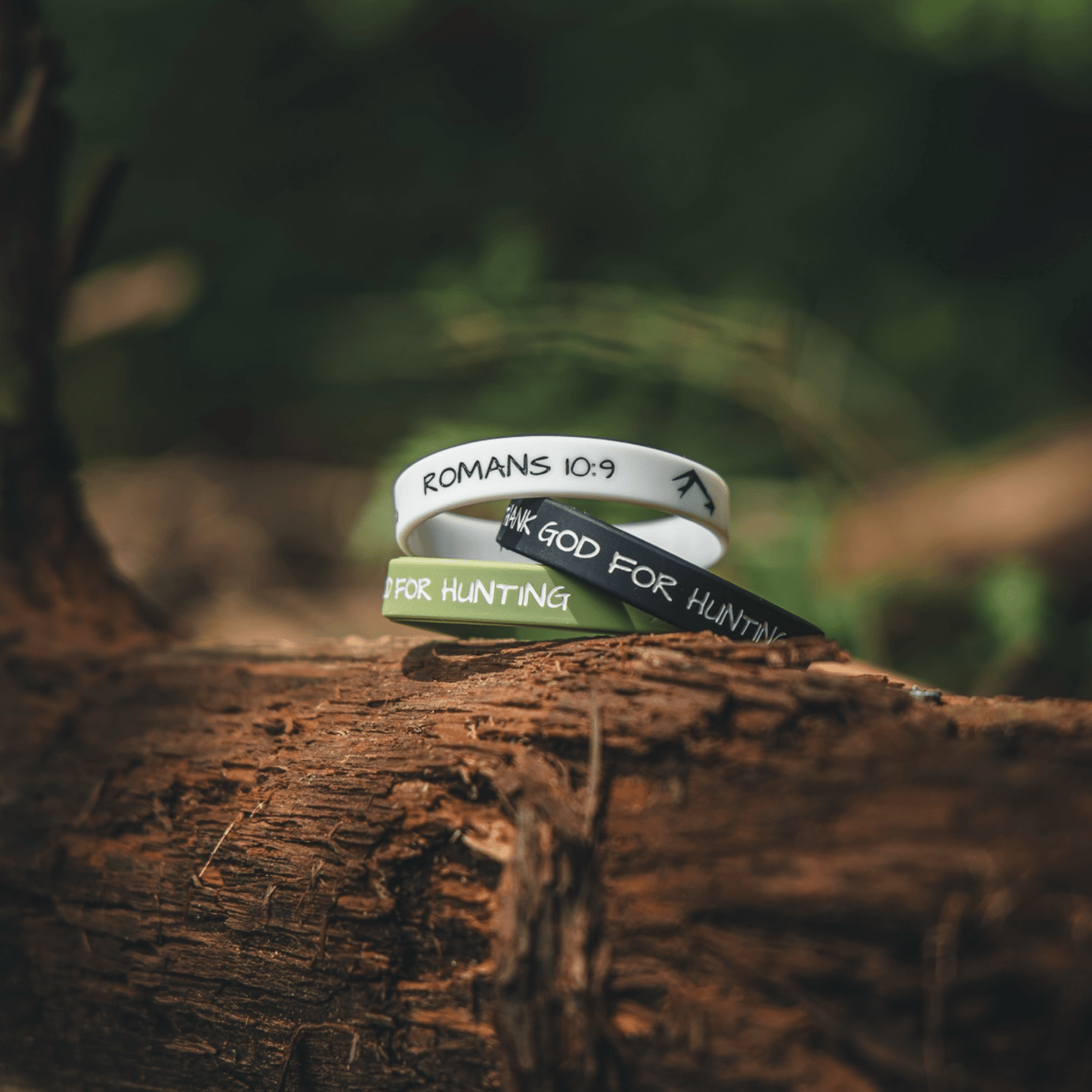 KLUK (3 Pack) Thank God For Hunting Bracelet - Angler's Pro Tackle & Outdoors