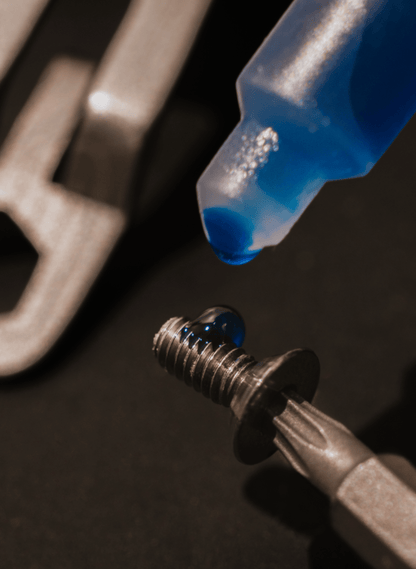 Knife Pivot Lube *OIL TOLERANT* - Blue Medium Strength Pocketknife Threadlocker - Large Blue 10ml - Angler's Pro Tackle & Outdoors