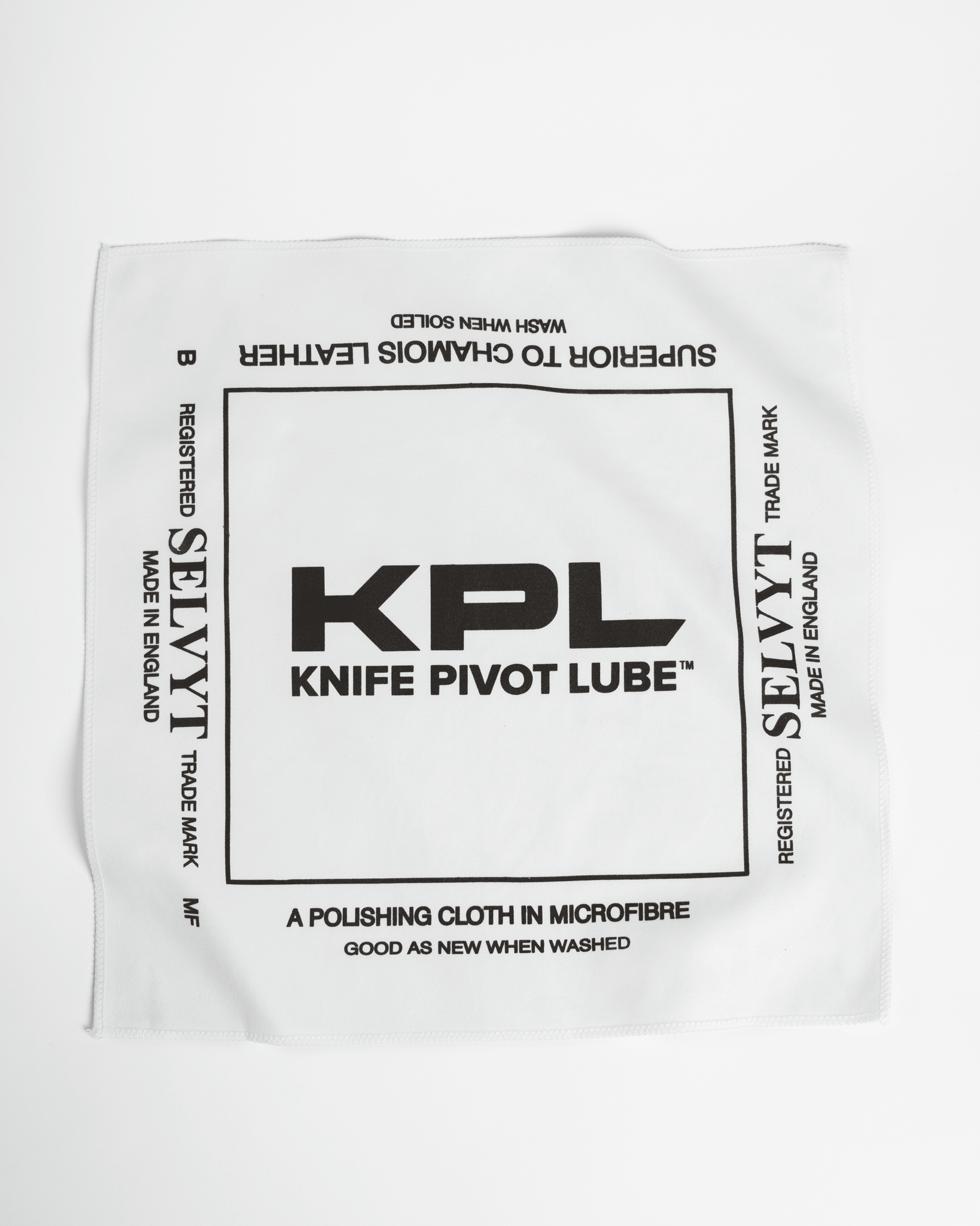 Knife Pivot Lube ULTIMATE Microfiber Cloth - Selvyt MF - Angler's Pro Tackle & Outdoors