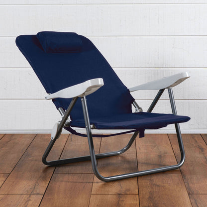 Picnic Time Monaco Reclining Beach Backpack Chair