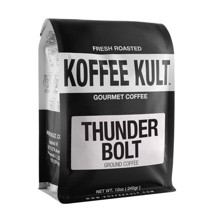 Koffee Kult Thunder Bolt French Roast Coffee - Angler's Pro Tackle & Outdoors