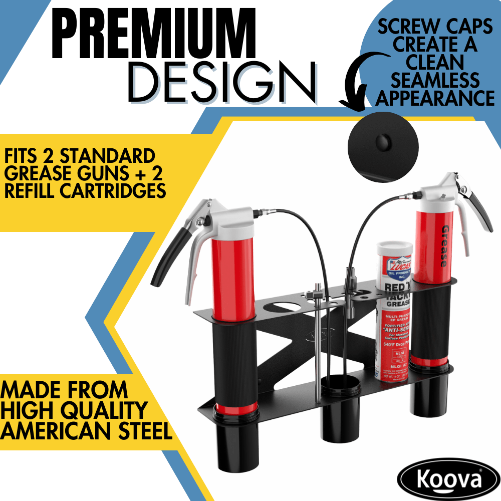 Koova - Double Grease Gun Holder - Angler's Pro Tackle & Outdoors