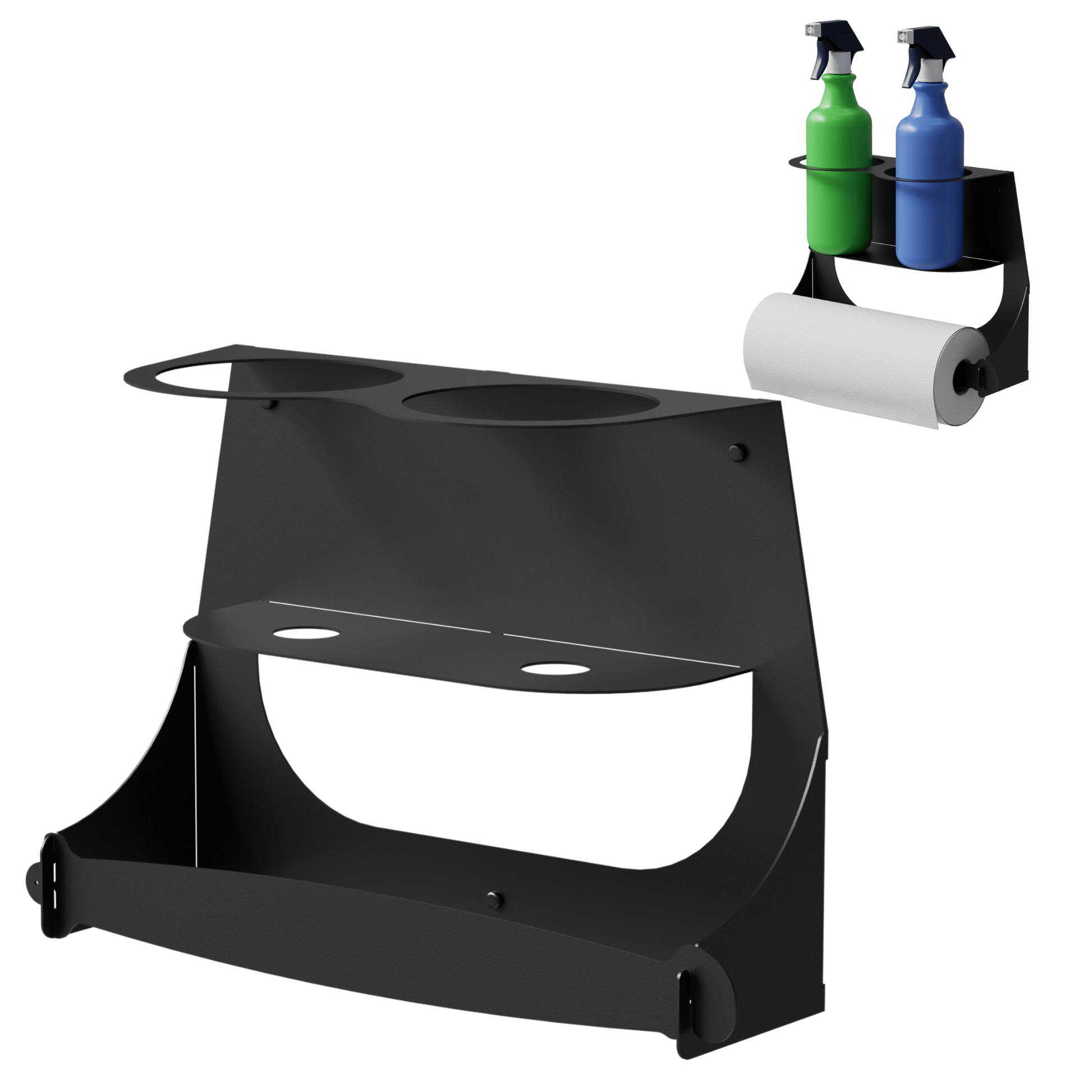 Koova - Horizontal Paper Towel & Spray Bottle Holder - Angler's Pro Tackle & Outdoors