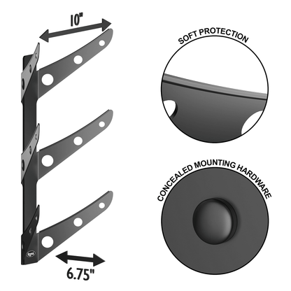 Koova - Skateboard Rack for 1, 2 or 3 Skate Decks - Angler's Pro Tackle & Outdoors