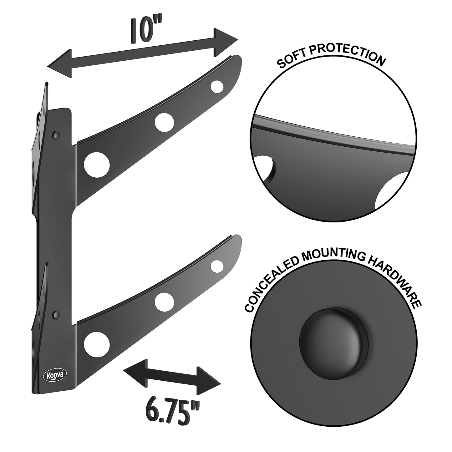 Koova - Skateboard Rack for 1, 2 or 3 Skate Decks - Angler's Pro Tackle & Outdoors