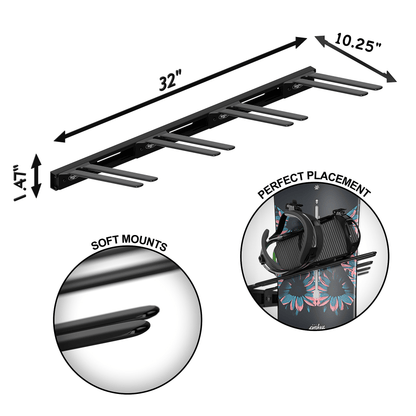 Koova - Wall Mounted Snowboard Rack - Angler's Pro Tackle & Outdoors