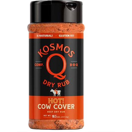 Kosmo's Q Cow Cover Hot Rub 10.5 oz.