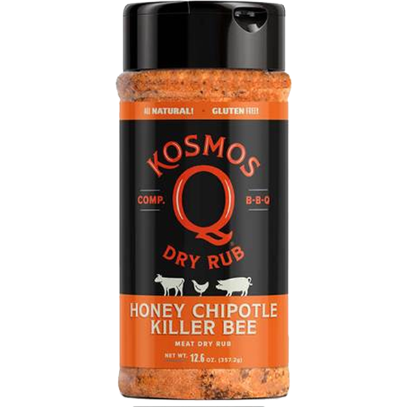 Kosmo's Q Killer Bee Chipotle BBQ Rub 12.6 oz.