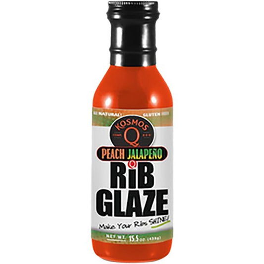 Kosmo's Q Peach Jalapeño Rib Glaze 15.5 oz. - Angler's Pro Tackle & Outdoors