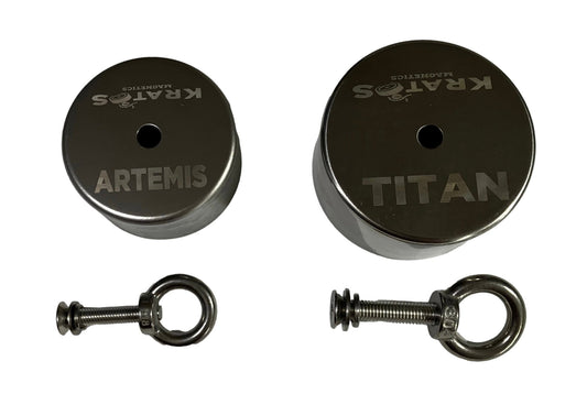 Kratos 360 Fishing Magnet Replacement Covers and Bolt Assemblies - Angler's Pro Tackle & Outdoors