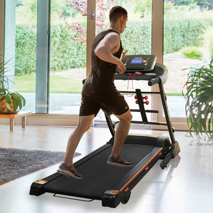 Ksports 16.5 In Wide Foldable Home Treadmill w/ Bluetooth & Fitness Tracking App - Angler's Pro Tackle & Outdoors