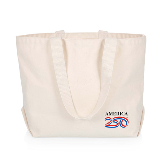 Picnic Time America250 - XL Canvas Tote Bag Made in USA