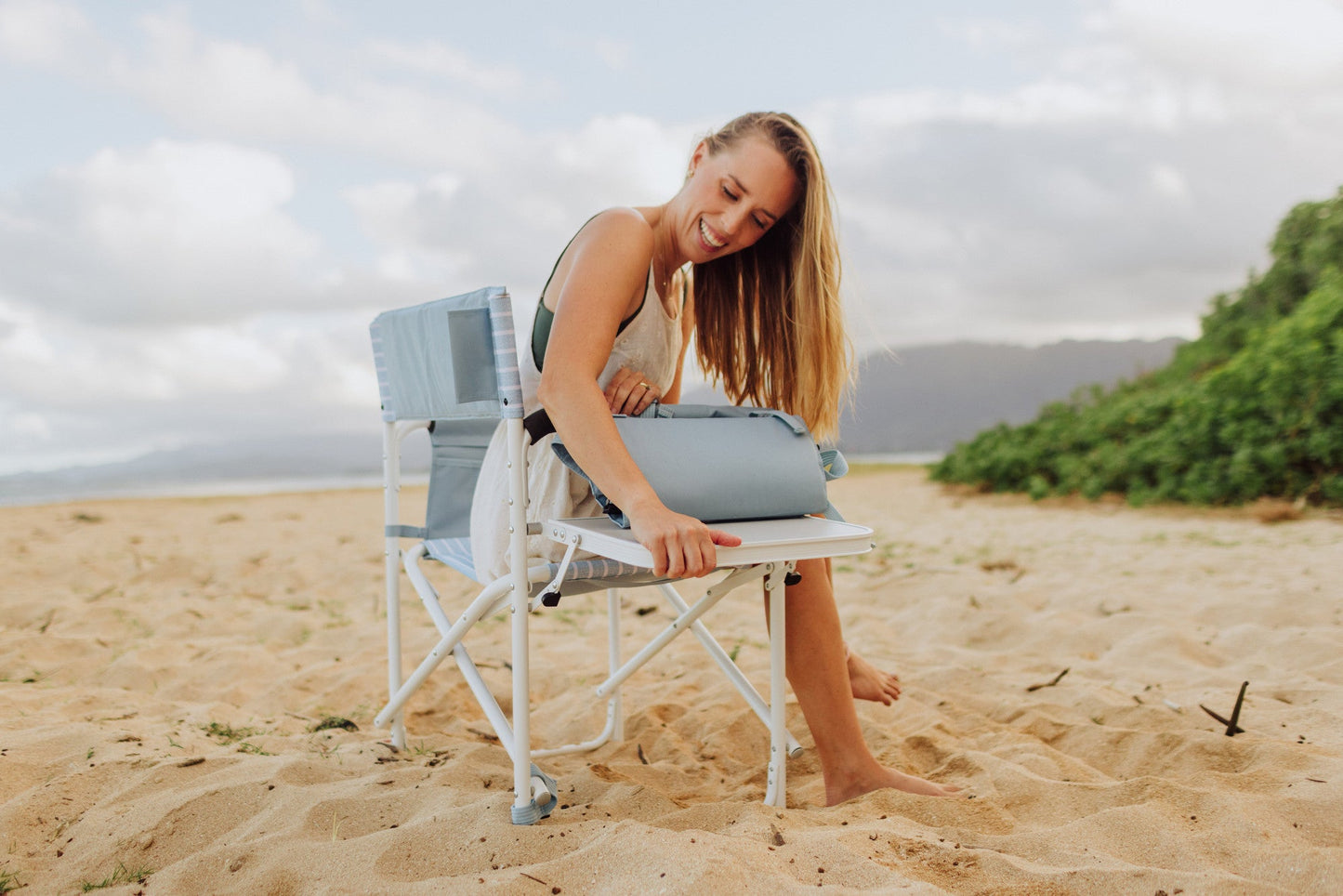 Picnic Time Outdoor Directors Folding Chair