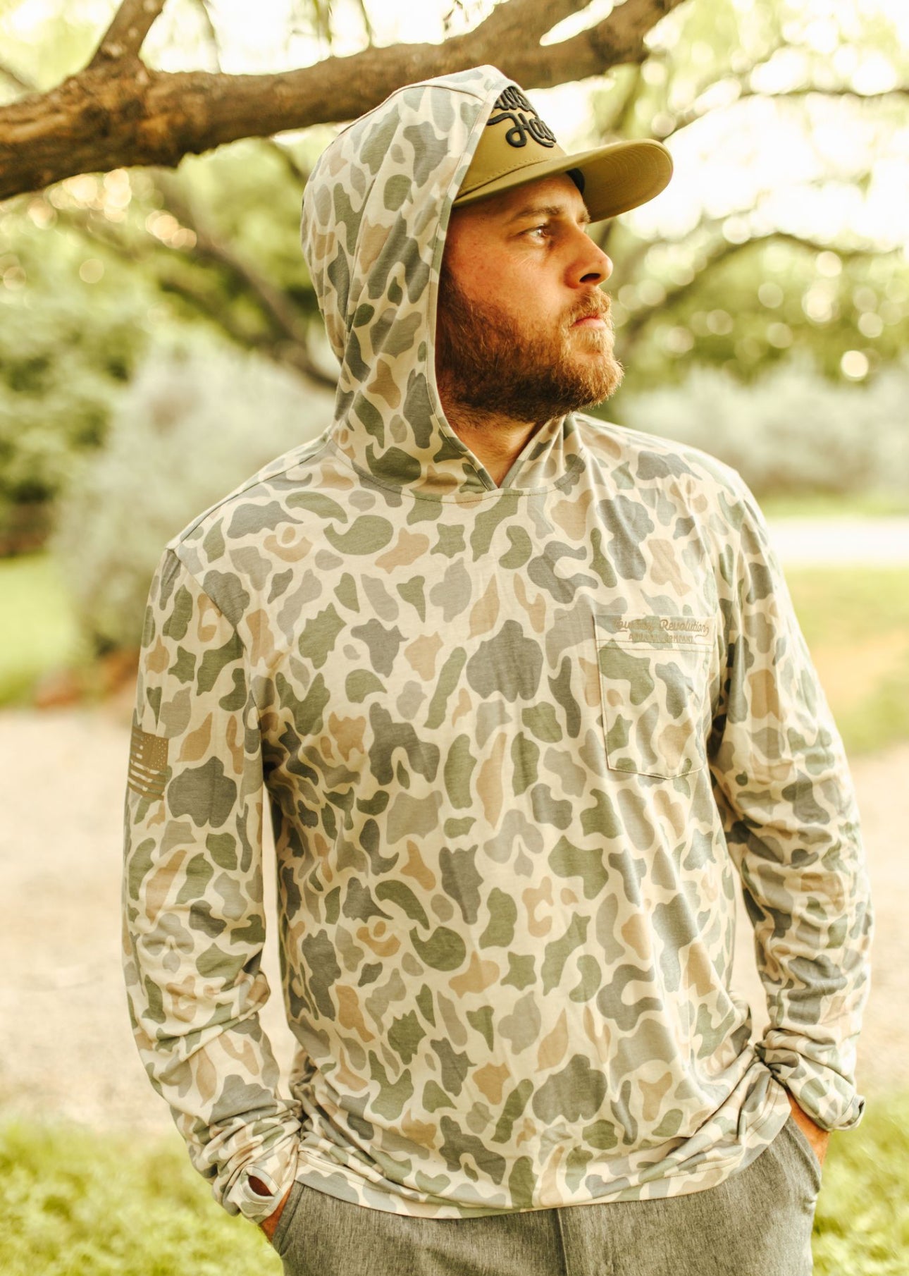 “Lake Jackson 2.0" Cowboy Revolution Hooded Long - Sleeve Sunshirt - Angler's Pro Tackle & Outdoors