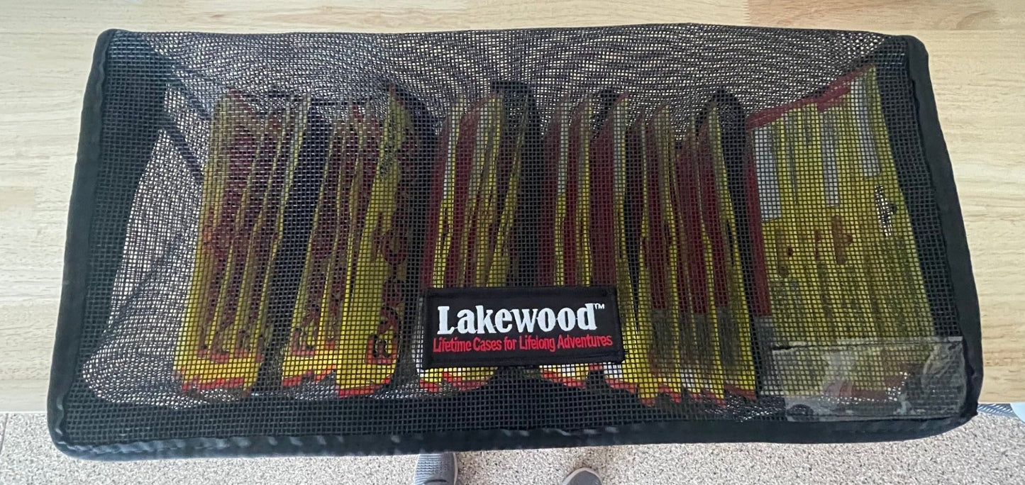 Lakewood Products - Billfold - Mesh Zippered Bag Storage Solution for plastics - Angler's Pro Tackle & Outdoors