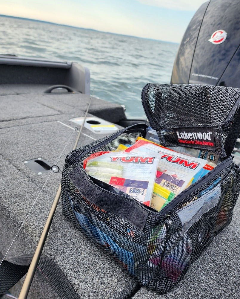 Lakewood Products - Billfold - Mesh Zippered Bag Storage Solution for plastics - Angler's Pro Tackle & Outdoors