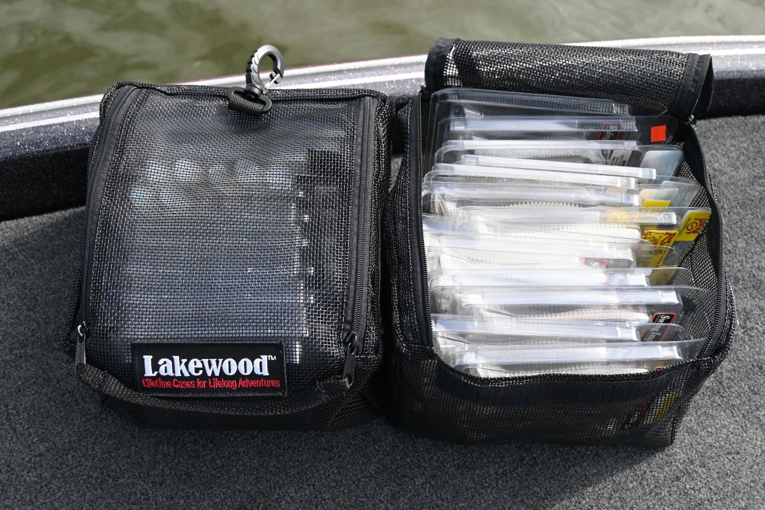 Lakewood Products - Billfold - Mesh Zippered Bag Storage Solution for plastics - Angler's Pro Tackle & Outdoors