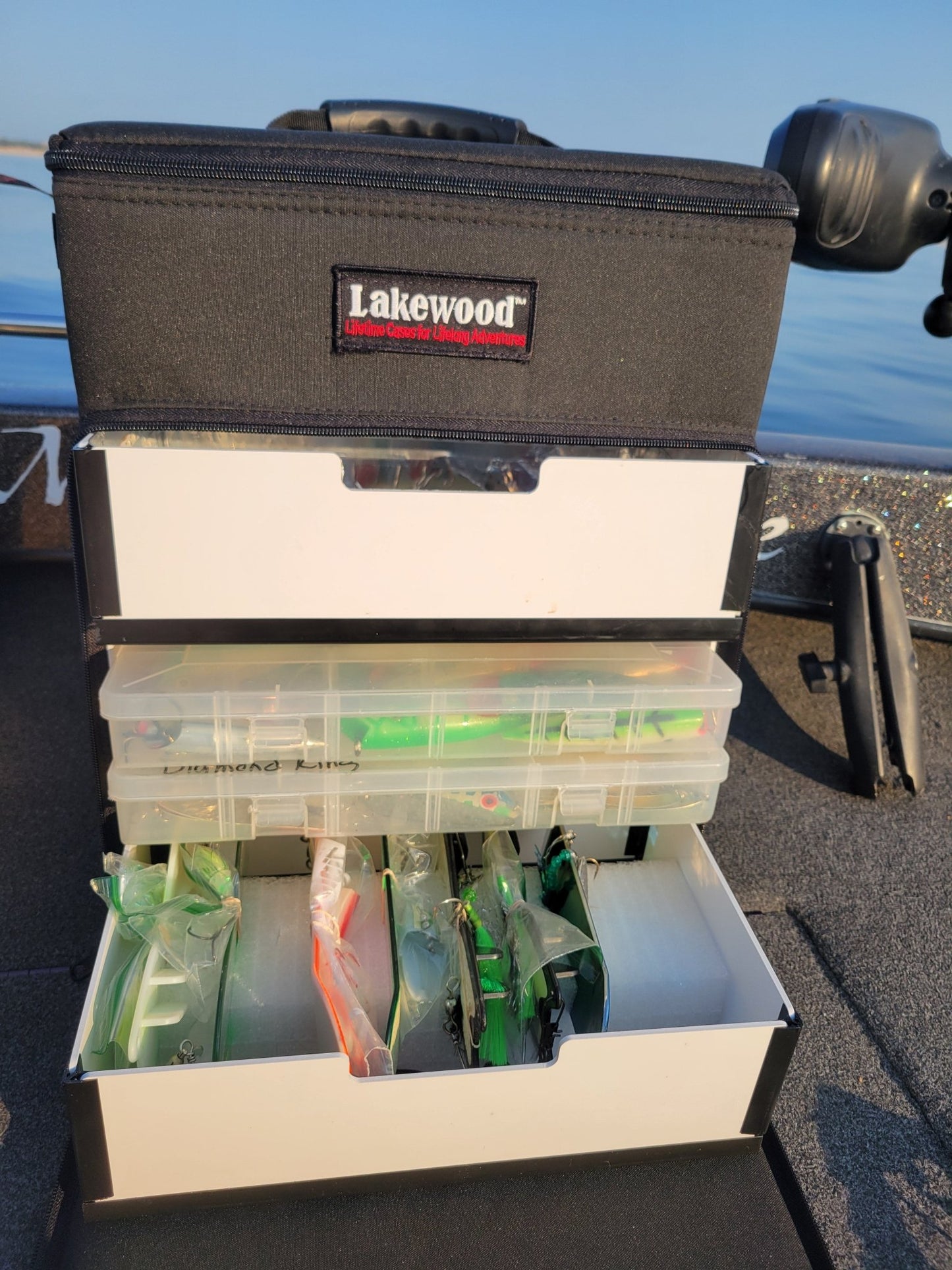 Lakewood Products Magnum Top Shelf Tackle Storage Box - REDESIGN! - Angler's Pro Tackle & Outdoors