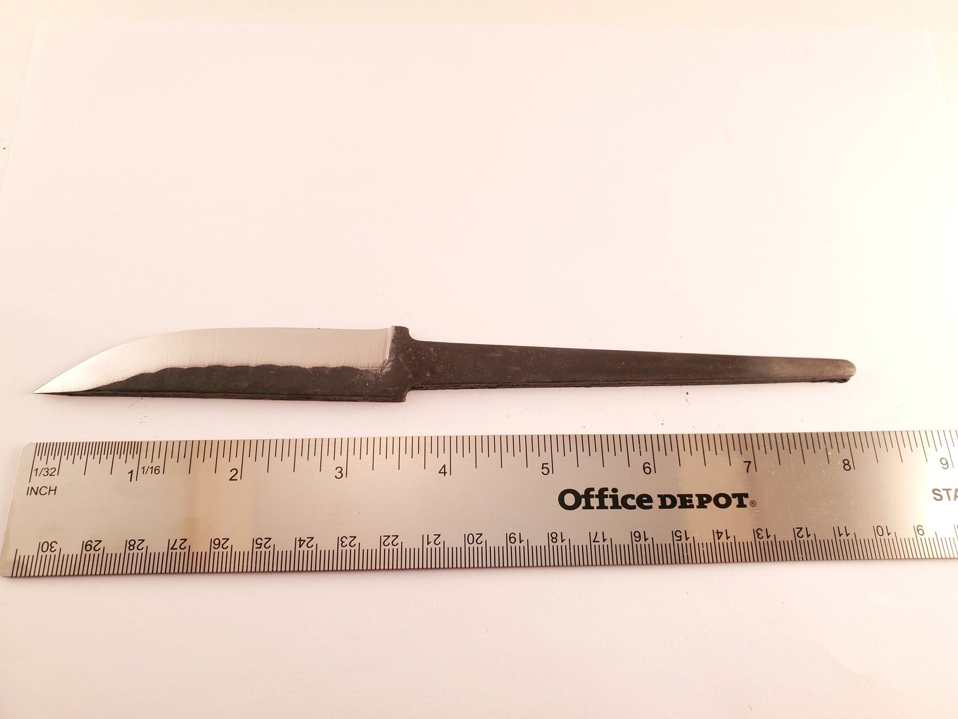 Laurin Metalli - Carving - 95 - with - ricasso - HEAVY - DUTY - HAMMERED - Angler's Pro Tackle & Outdoors