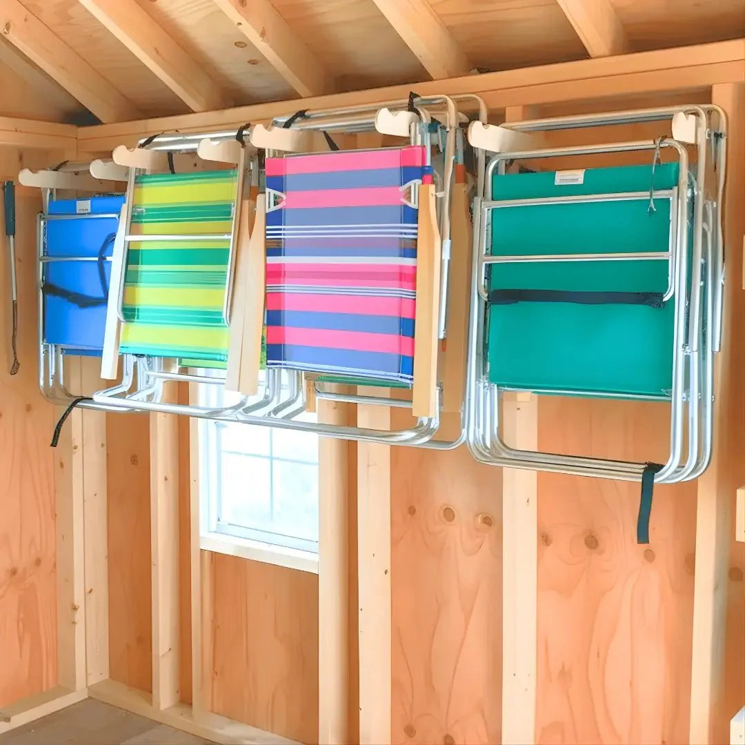 HangThis Up - Lawn Chair Organizer, Yard Shed, Shed organization, storage, Shed Accessories