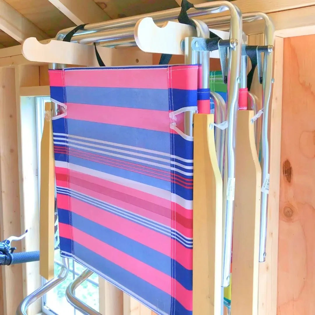 HangThis Up - Lawn Chair Organizer, Yard Shed, Shed organization, storage, Shed Accessories
