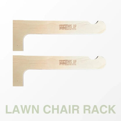 HangThis Up - Lawn Chair Organizer, Yard Shed, Shed organization, storage, Shed Accessories