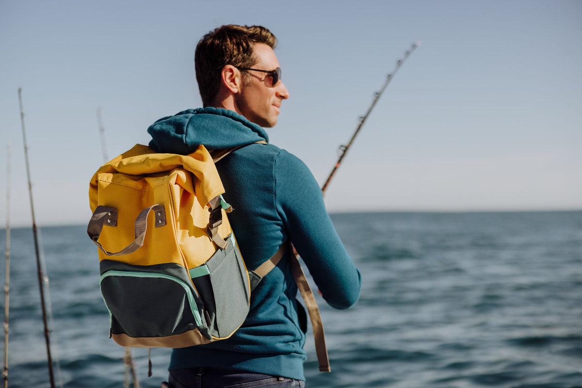 Picnic Time On The Go Roll-Top Backpack Cooler