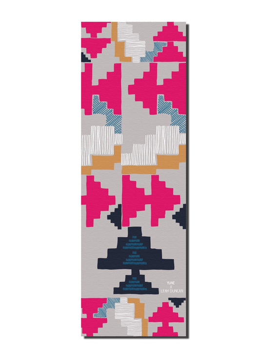Yune Yoga Leah Geo Trekk Travel Yoga Mat