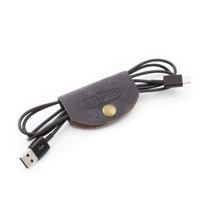Main Street Forge - Leather Cord Wraps / Cable Organizers