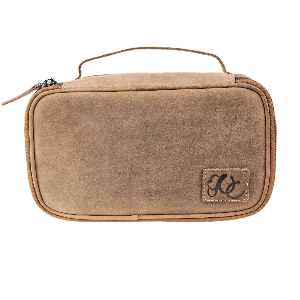 UC Leather Company Leather Dopp/Toiletry Bag
