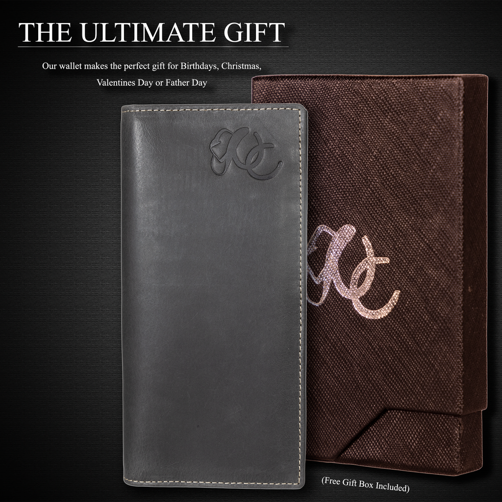 UC Leather Company Leather Rodeo Wallet