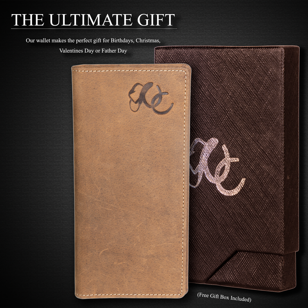 UC Leather Company Leather Rodeo Wallet