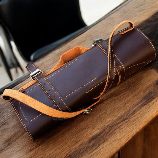 KBS Knives Premium Damascus Knife Set - Handmade with Exotic Wood Handles