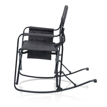 Picnic Time Woodland Rocking Camping Chair