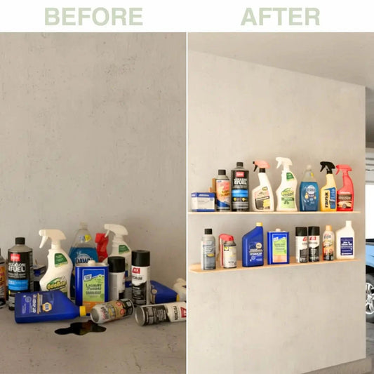 HangThis Up Ledge Shelf - Garage Wall Mounted