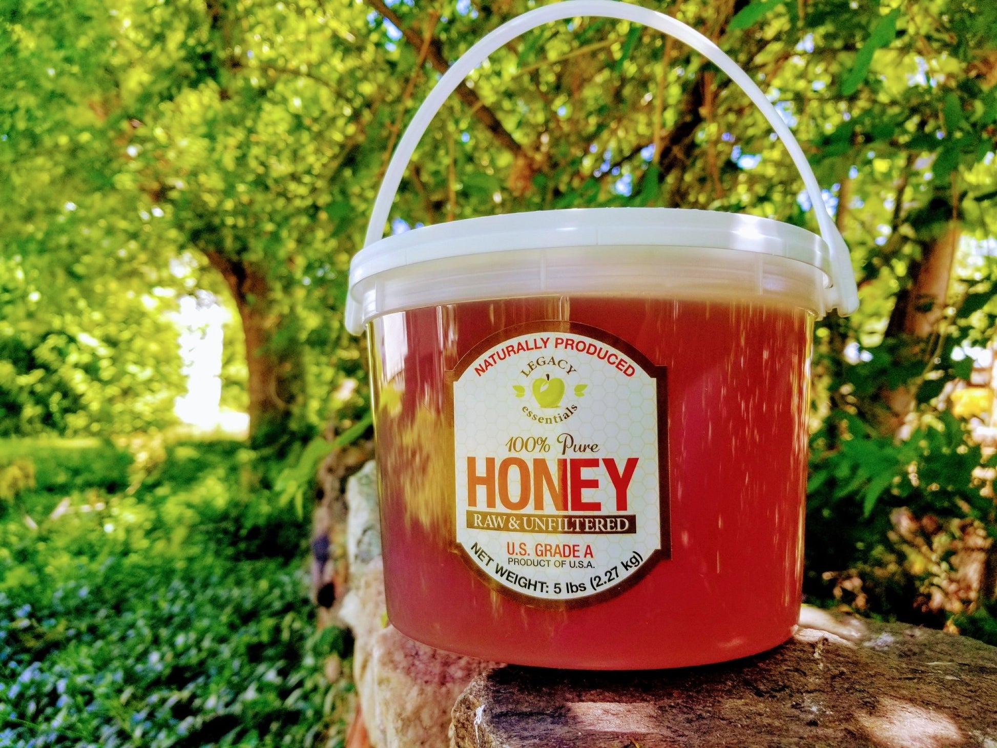 Legacy Food Storage 100% Pure Honey - Raw and Unfiltered - Angler's Pro Tackle & Outdoors