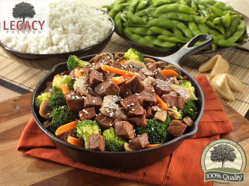 Legacy Food Storage 100% USDA Freeze Dried Beef Dices - Angler's Pro Tackle & Outdoors