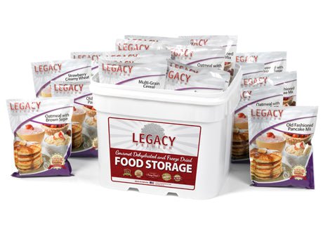 Legacy Food Storage 120 Serving Breakfast Bucket - 36 lbs - Angler's Pro Tackle & Outdoors