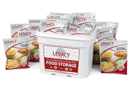 Legacy Food Storage 120 Serving Entree Bucket - 29 lbs - Angler's Pro Tackle & Outdoors