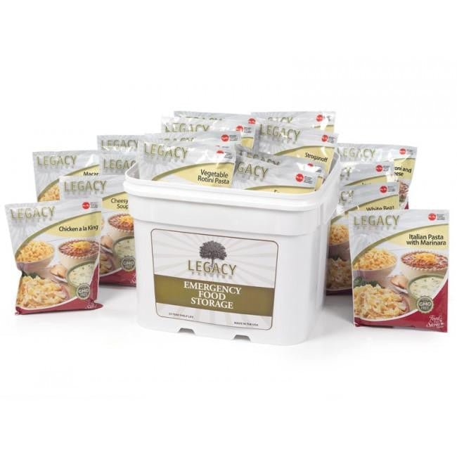 Legacy Food Storage 183 Serving MEGA Sample Pack - 31 lbs - Angler's Pro Tackle & Outdoors