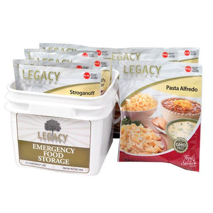 Legacy Food Storage 32 Serving Family 72 Hour Emergency Food Kit - Angler's Pro Tackle & Outdoors