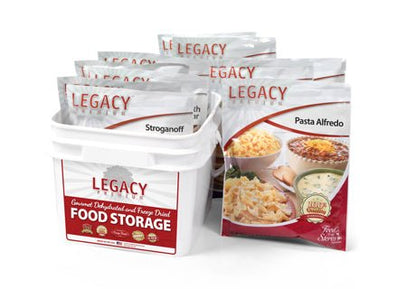 Legacy Food Storage 32 Serving Family 72 Hour Emergency Food Kit - Angler's Pro Tackle & Outdoors